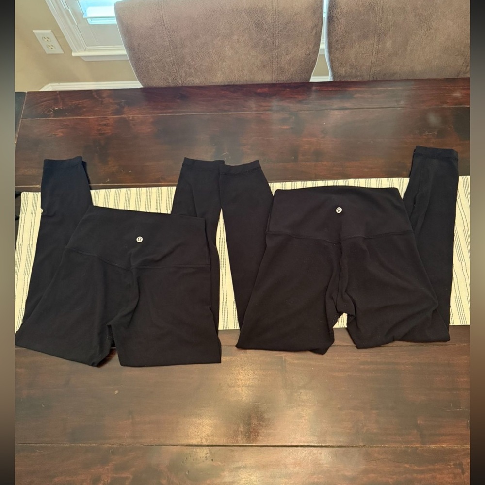 lululemon athletica Align Black Leggings - Lot of 2